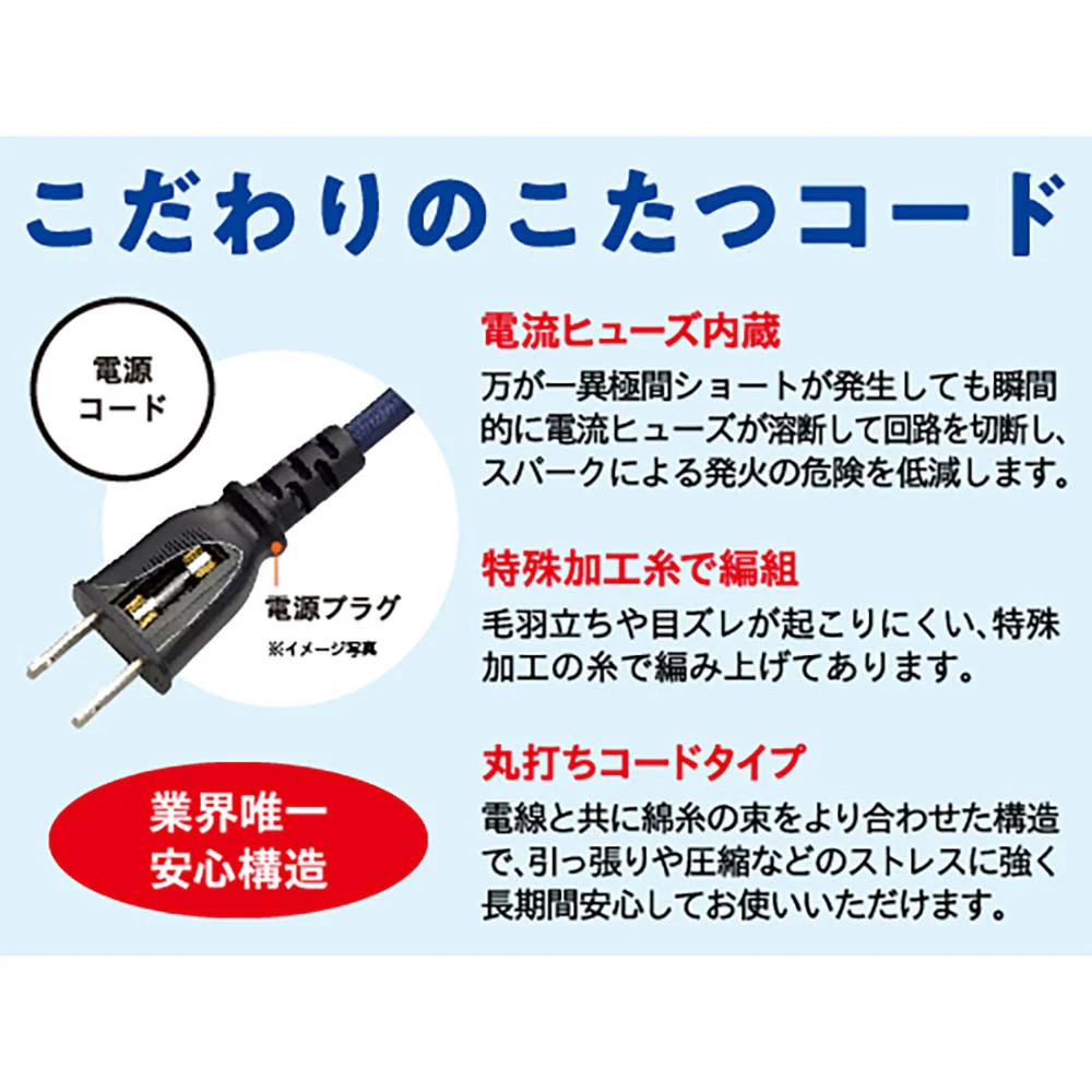 こたつ用取替ヒーター C600T MCU-501ET(DKB）【直送品】 返品・キャンセル・他商品と同時購入は不可 - Image 6