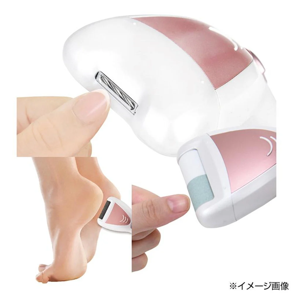 電動爪削り＆角質ケアローラー 【直送品】 返品・キャンセル・他商品と同時購入は不可 - Image 6