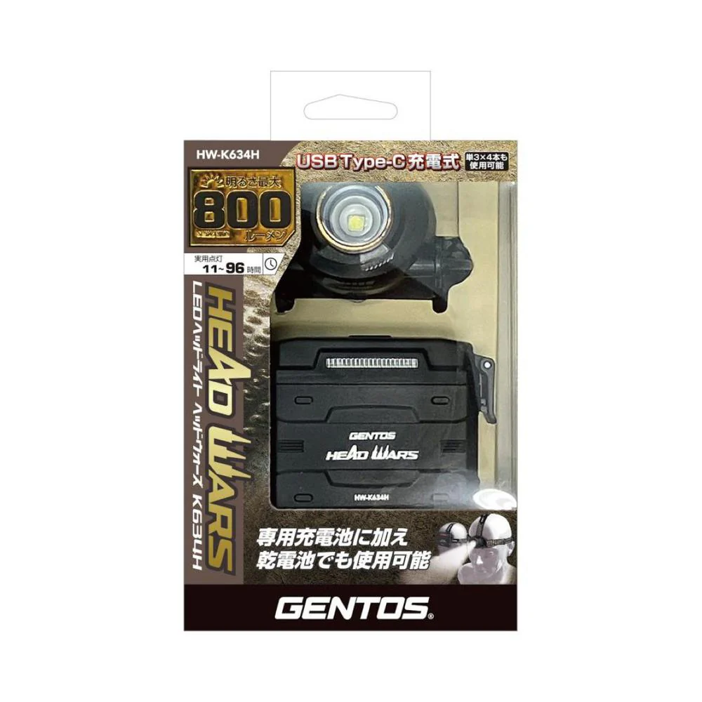 ジェントス ヘッドウォーズ HW-K634H