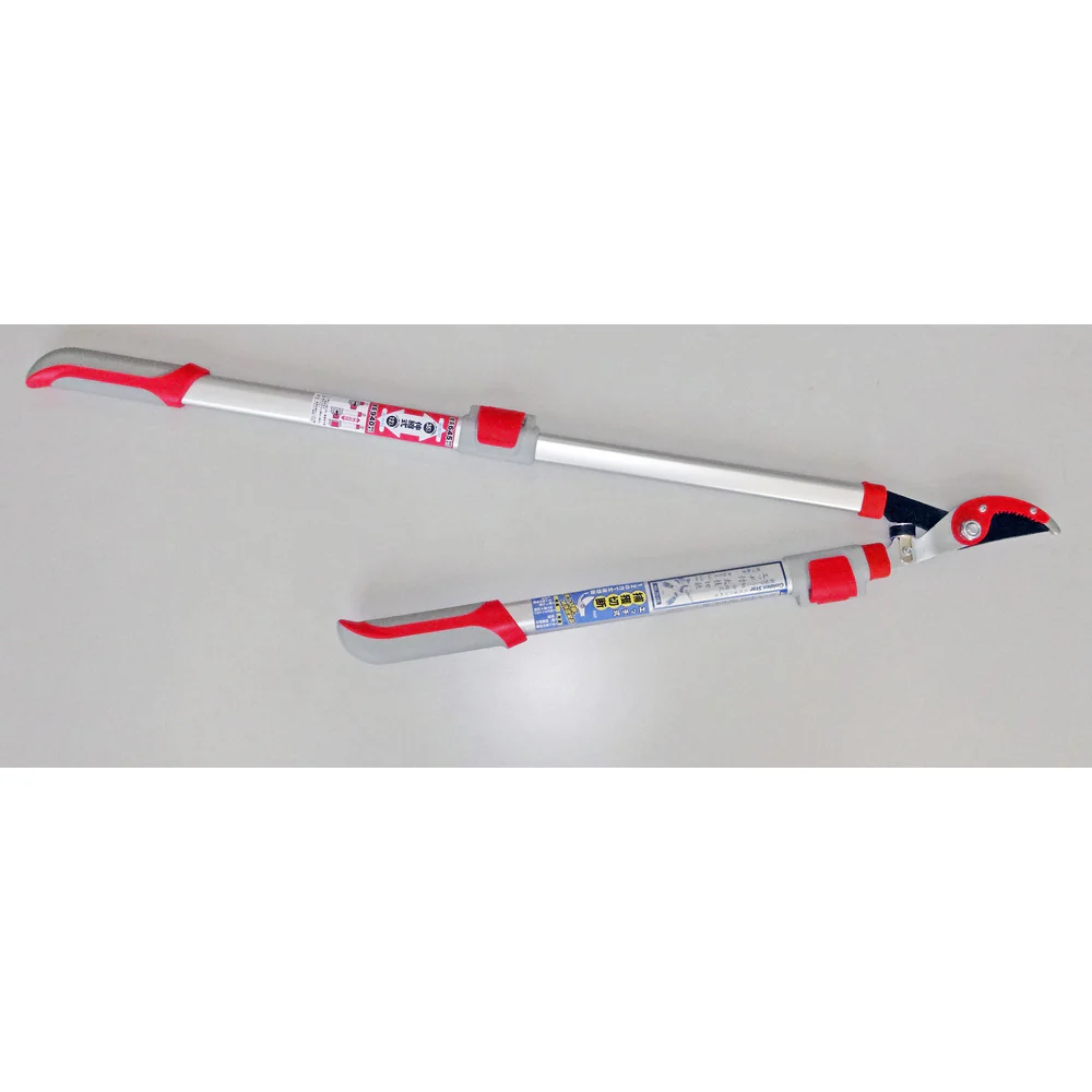 GS 刈込ハサミ（太枝切りタイプ） 新型アルミ柄 エッジ付伸縮 【直送品】 返品・キャンセル・他商品と同時購入は不可 - Image 4