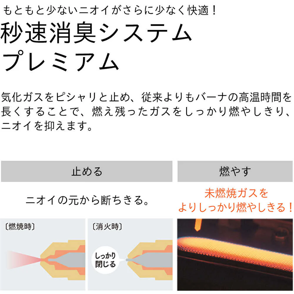 ダイニチ 石油ファンヒーター FW-3725GR-ホワイト 【直送品】 返品・キャンセル・他商品と同時購入は不可 - Image 6