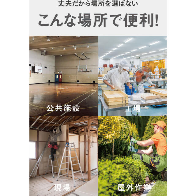 CAT 工場扇 35cm(壁・床タイプ)羽根軸360°半転機能付 ブラック 【直送品】 返品・キャンセル・他商品と同時購入は不可 - Image 2