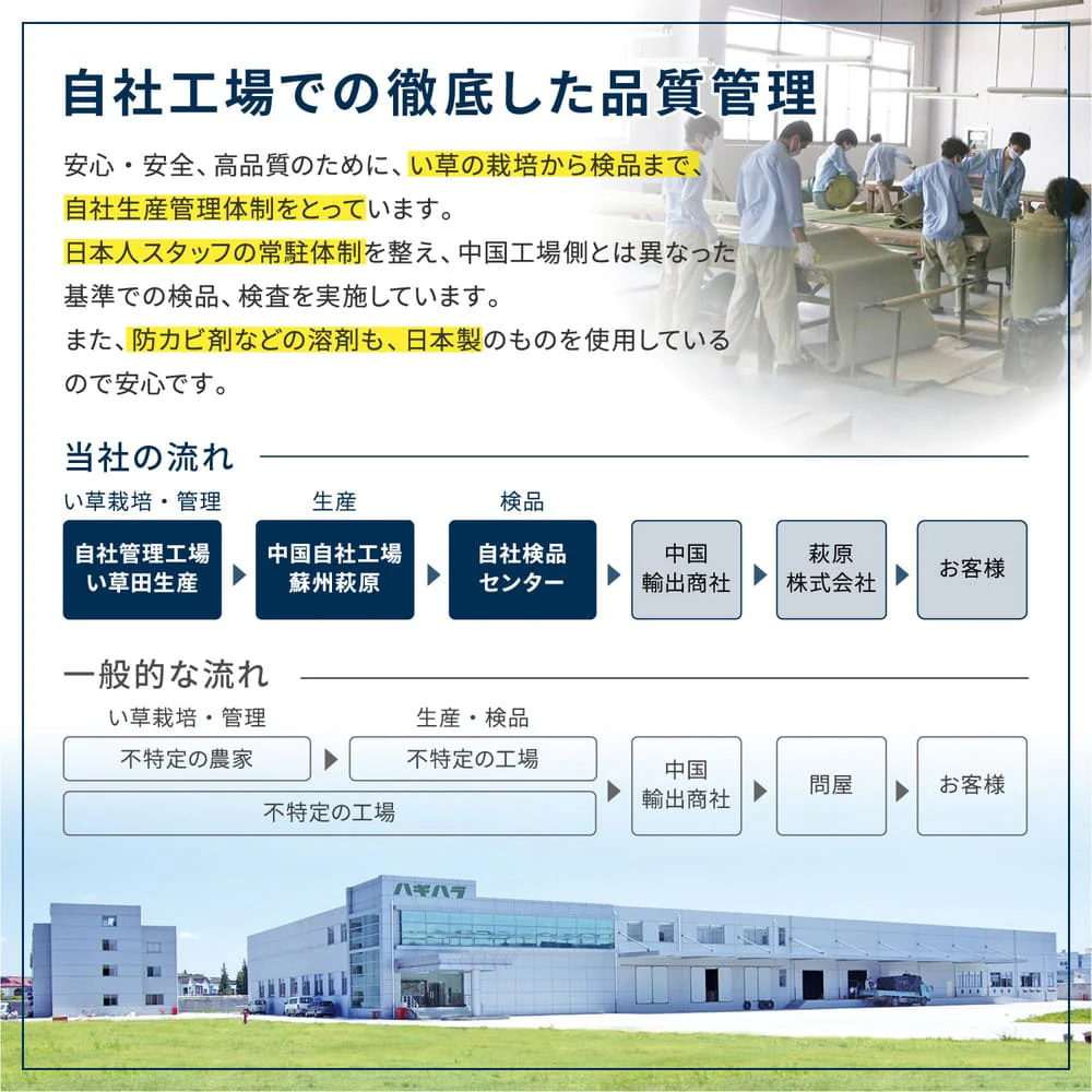カラーの選べる軽量置き畳 紗彩 イエロー 同色12枚組 【直送品】 返品・キャンセル・他商品と同時購入は不可 - Image 10