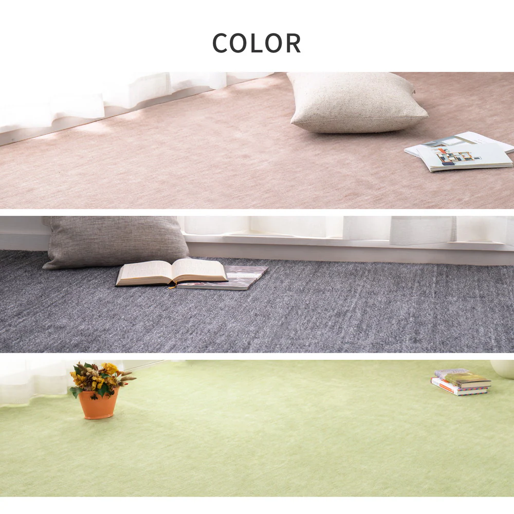 ペットにやさしい平織カーペット ラウム 255×255cm ベージュ 【直送品】 返品・キャンセル・他商品と同時購入は不可 - Image 8