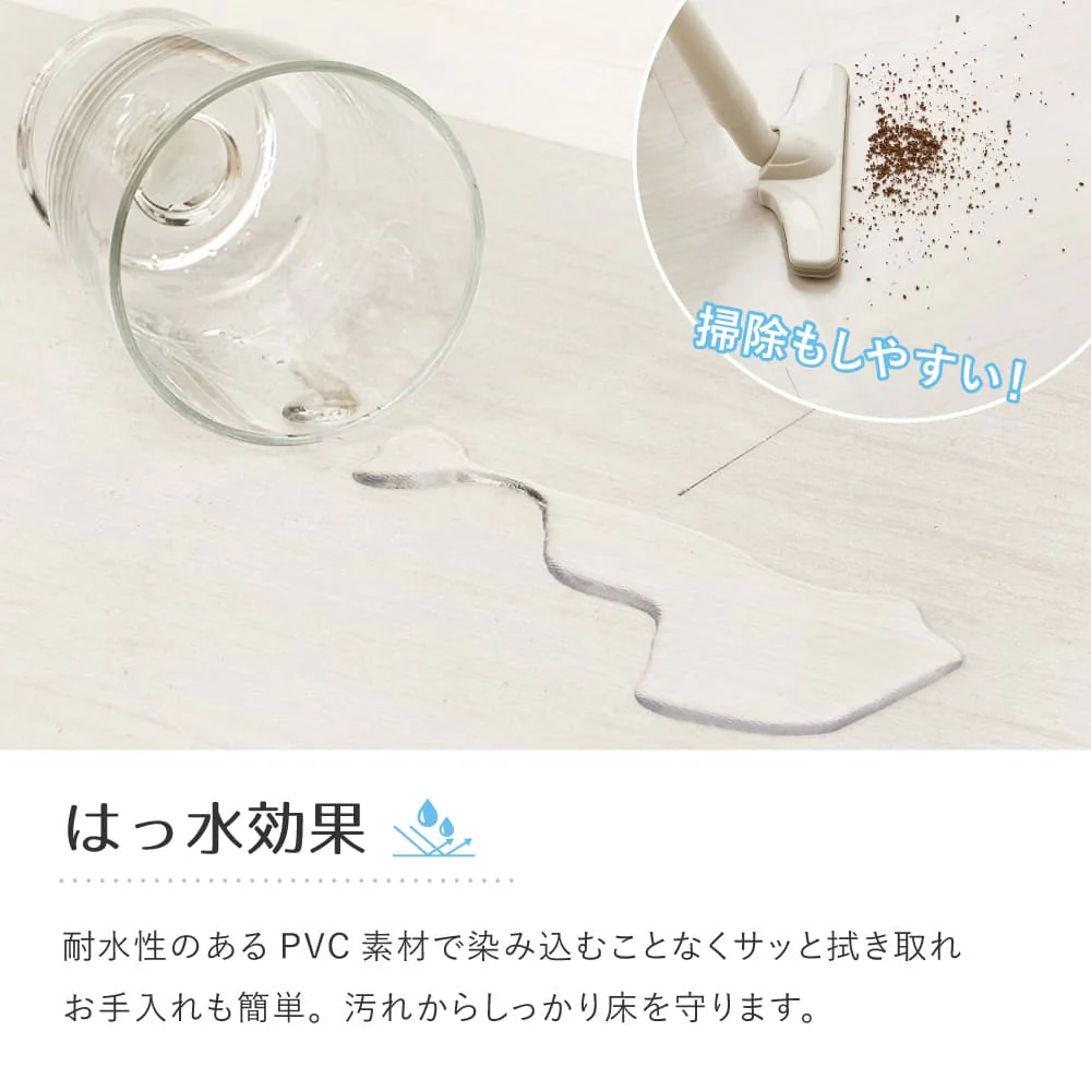 クリアダイニングラグ 150×190cm 【直送品】 返品・キャンセル・他商品と同時購入は不可 - Image 5