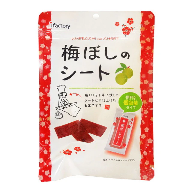 ◆アイファクトリー 梅ぼしのシート(個装) 40g(コソウシコミ)