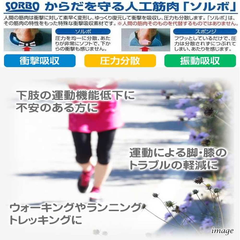 ウォーク ニーレッグサポーター L・63538 【直送品】 返品・キャンセル・他商品と同時購入は不可 - Image 4