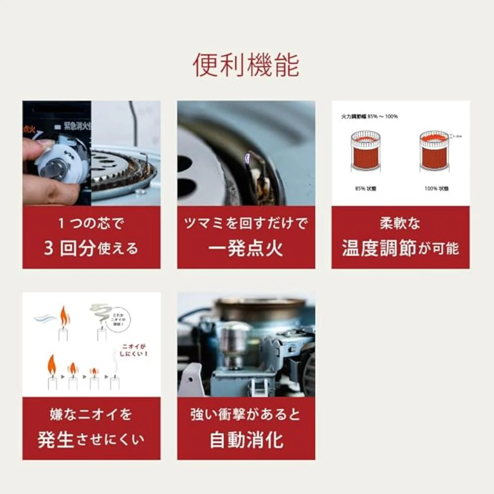 トヨトミ 反射形 石油ストーブ RS-W3024B ワイドタイプ 【直送品】 返品・キャンセル・他商品と同時購入は不可 - Image 10