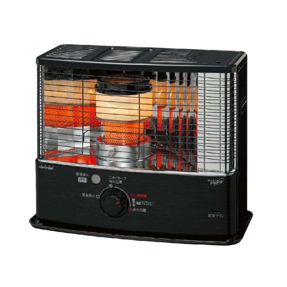 トヨトミ 石油ストーブ HRC-W3624B ダブルクリーン 【直送品】 返品・キャンセル・他商品と同時購入は不可