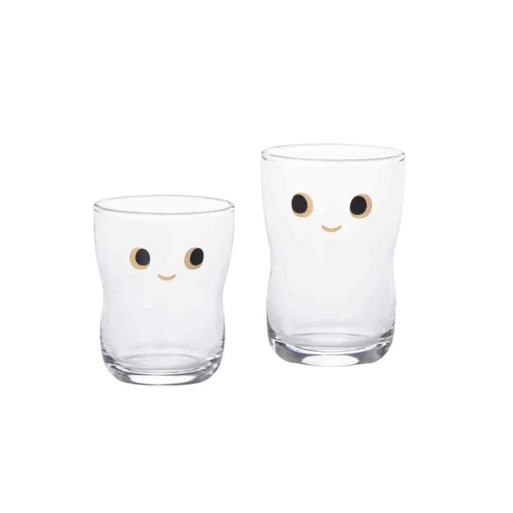 アデリア つよいこグラスnico S＆Mセット 130ml×1個、185ml×1個