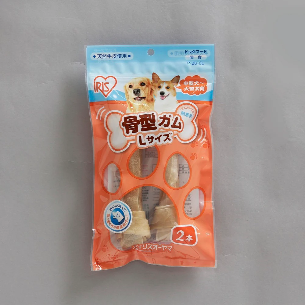 アイリスオーヤマ 骨型ガムL 2本