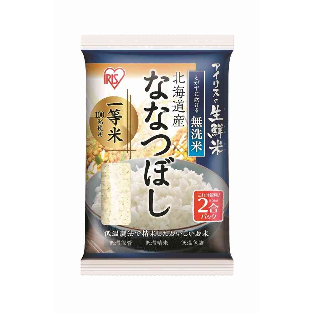◆アイリス 北海道産ななつぼし 無洗米 2合5袋 1.5kg - Image 2