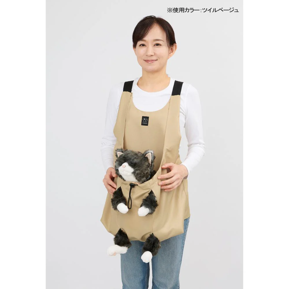 猫用爪切りお助けエプロン ツイルネイビー 【直送品】 返品・キャンセル・他商品と同時購入は不可 - Image 5