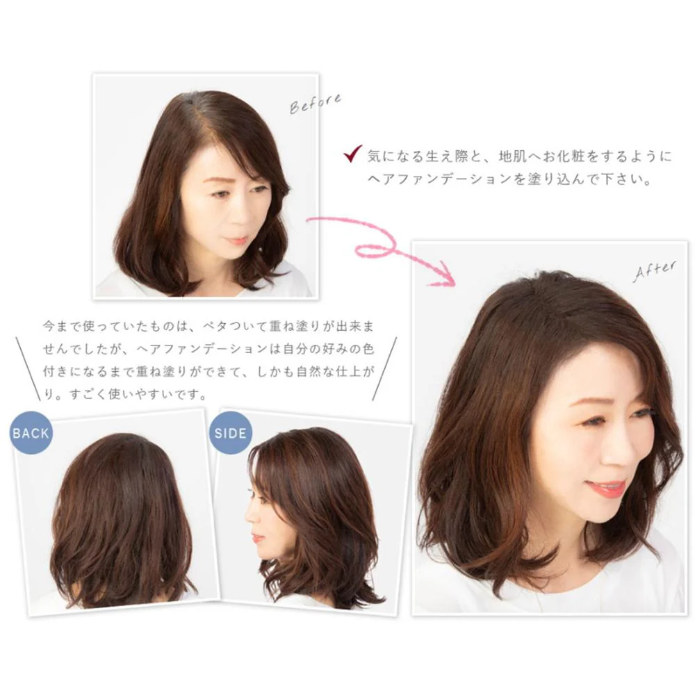ルアン SMHヘアファンデーション スティックタイプ ダークブラウン 3g - Image 2