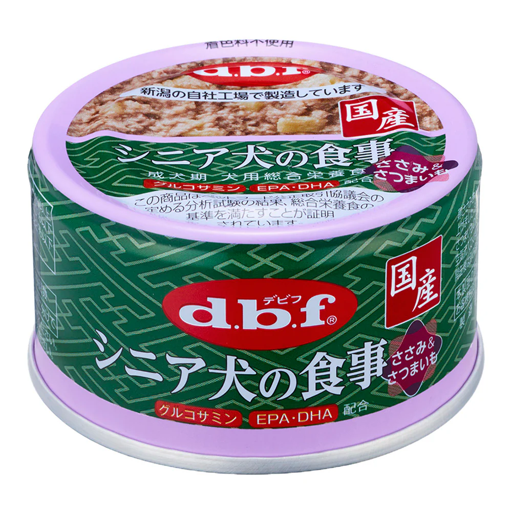 デビフペット シニア犬の食事 ささみ＆さつまいも 85g