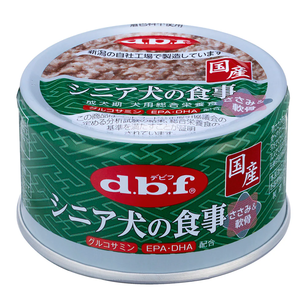 デビフペット シニア犬の食事 ささみ&軟骨 85g