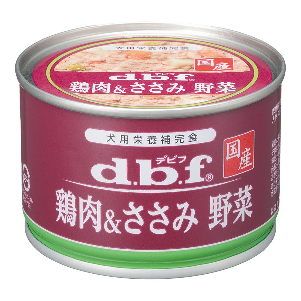 デビフペット 鶏肉＆ささみ野菜 150g