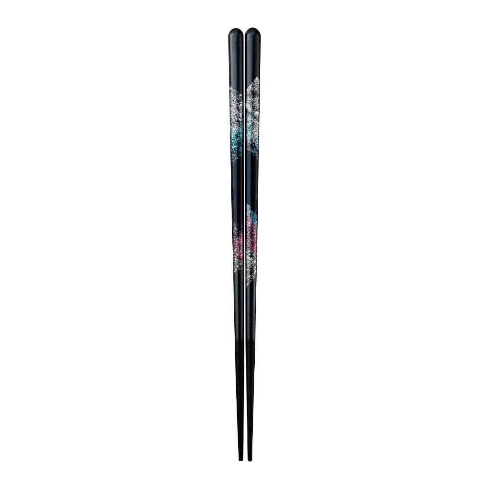 イシダ 食洗箸 ジェムストーン ブルー 23cm 1膳