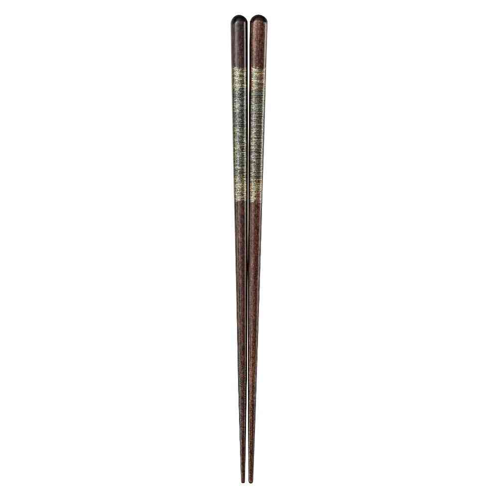 イシダ 食洗箸 金欄 23cm 1膳