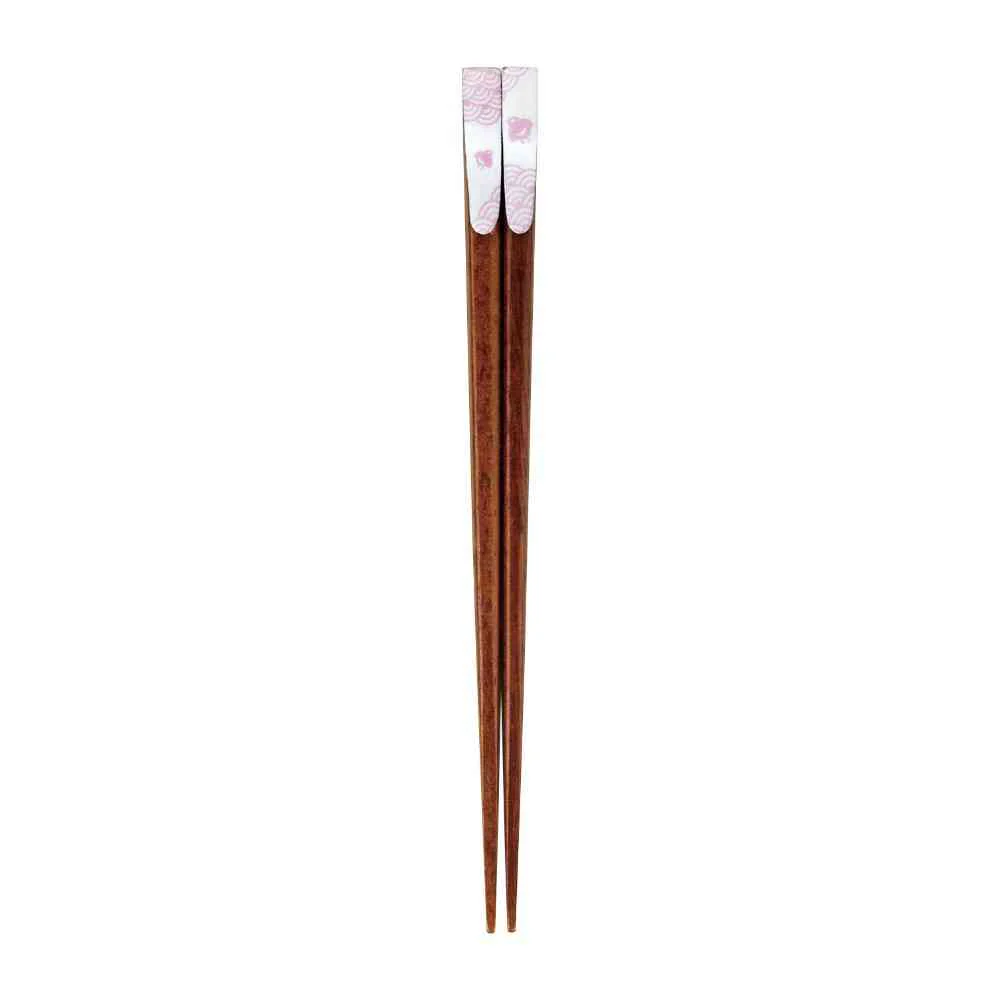 イシダ 箸 福千鳥 20.5cm 1膳