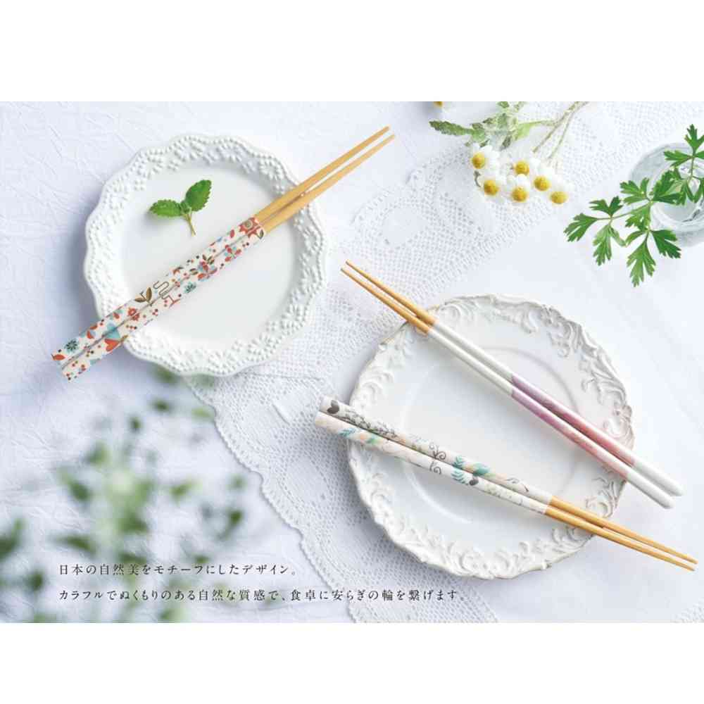 イシダ 食洗箸 ナチュラルスタイル ブルー 23cm 1膳 - Image 3