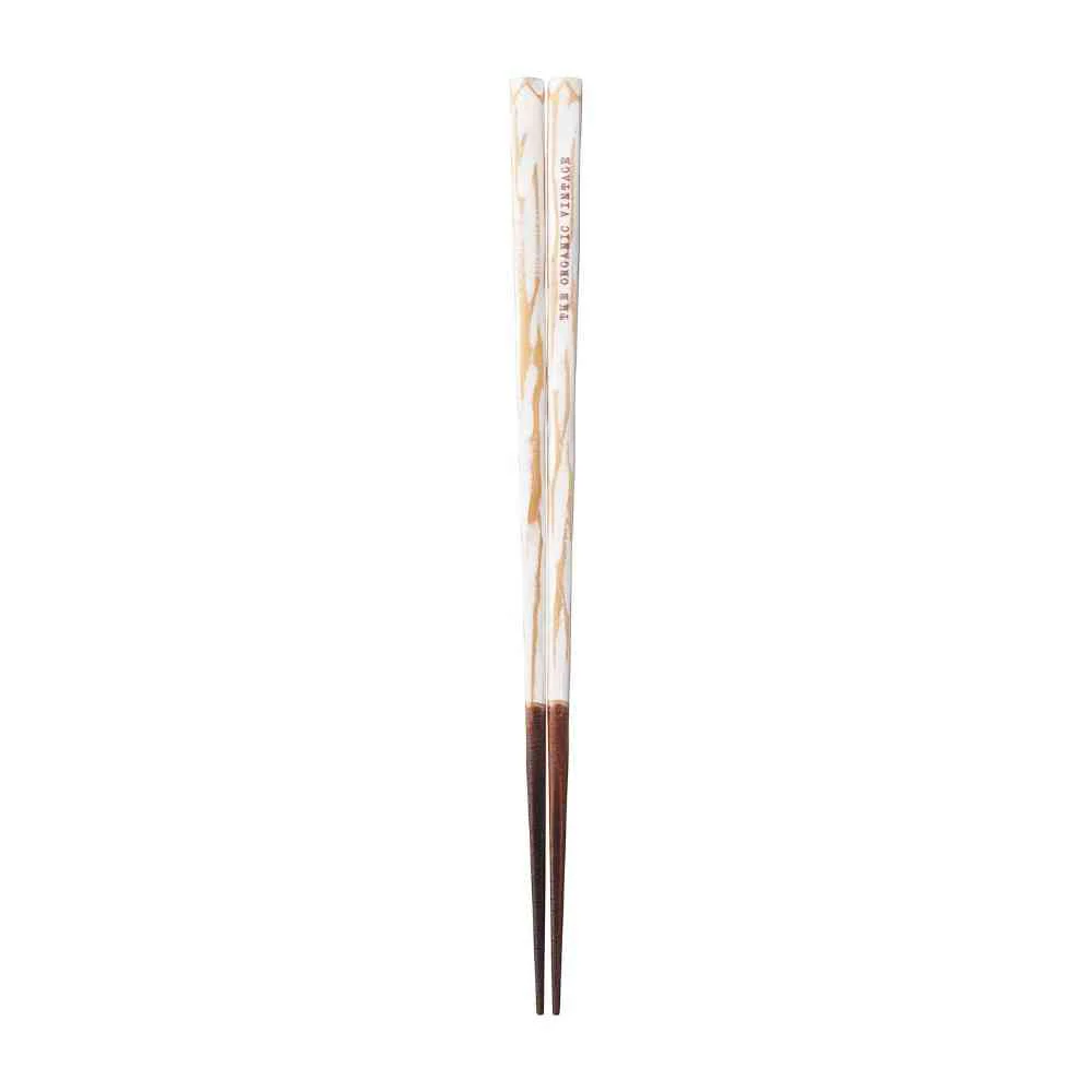 イシダ 箸 ビンテージ ホワイト 23cm 1膳