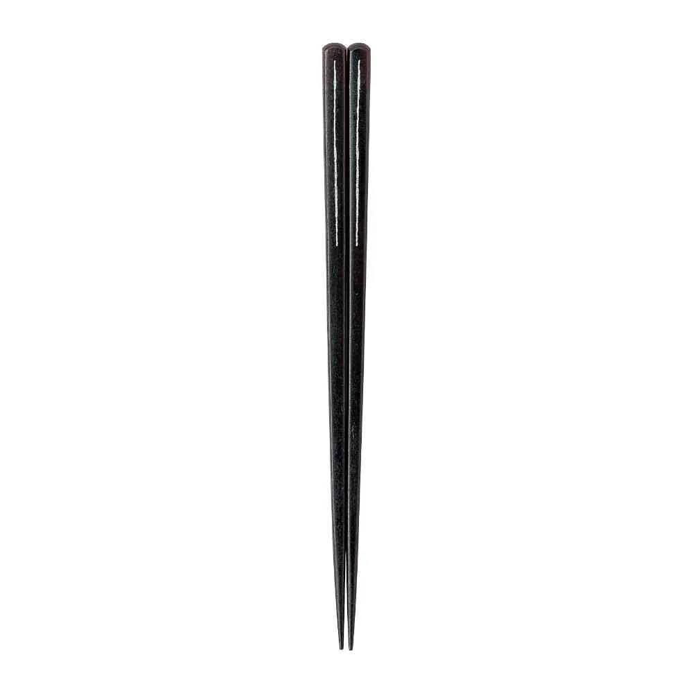 イシダ 箸 漆 黒仙 22.5cm 1膳