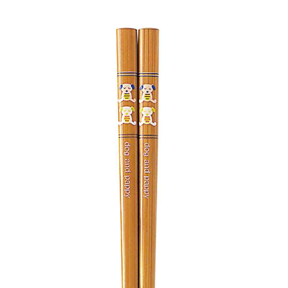 イシダ キッズ箸 ドッグアンドパピー  1膳 - Image 2