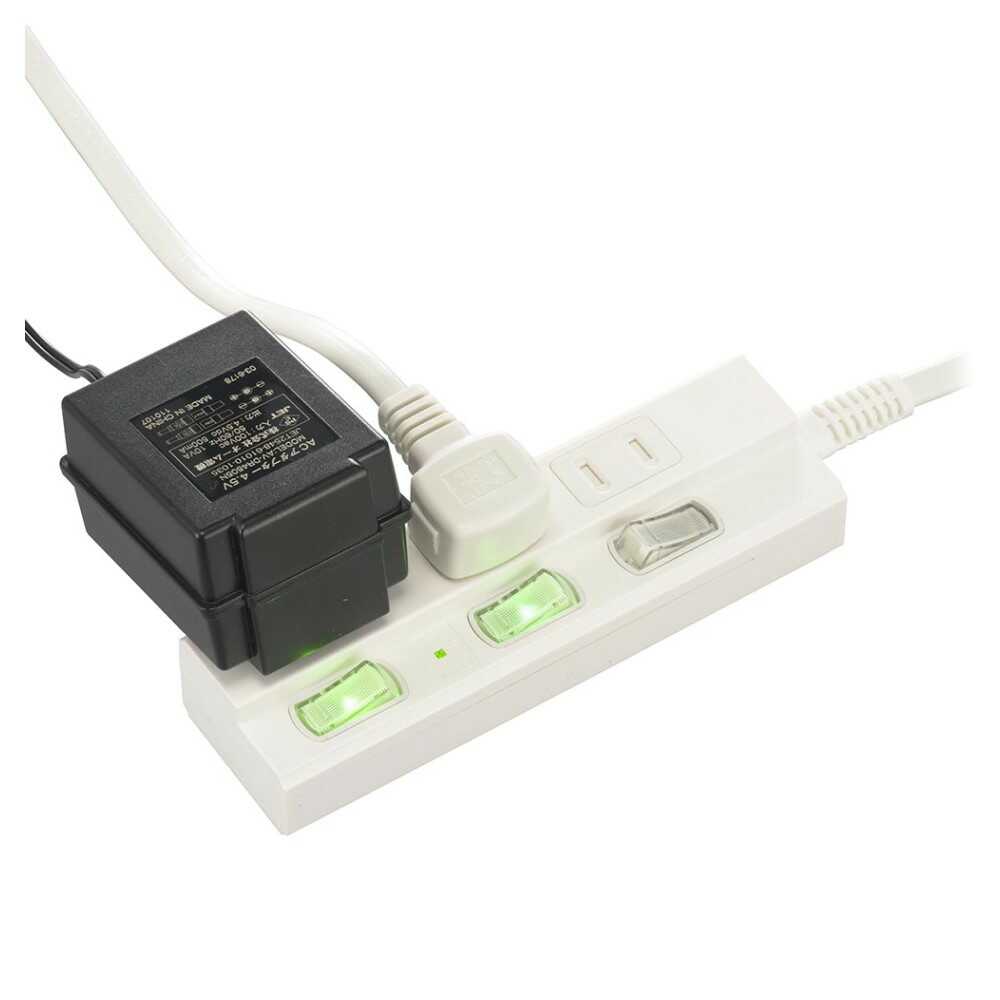 オーム電機 節電タップ 雷ガード 3個口 HS-TPK31W-22 - Image 2