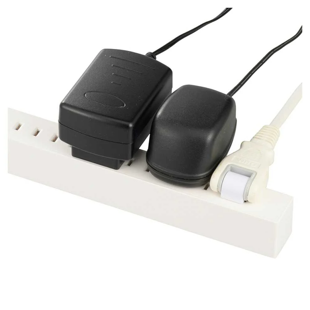 オーム電機 差し込み自由なスリムタップ8.5個口 HS-T8515L-W - Image 2