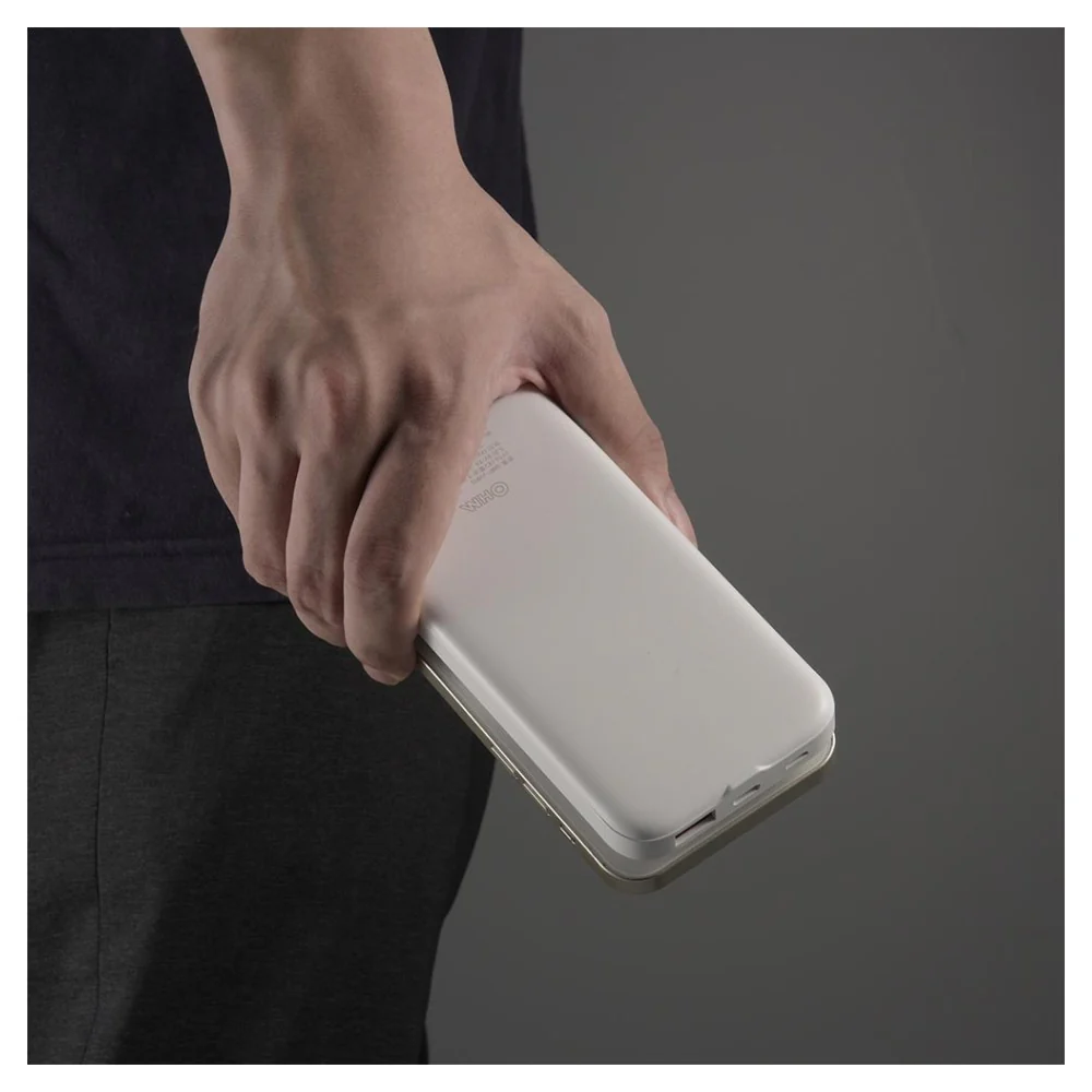 オーム電機 マグネット式モバイルバッテリー 10000mAh - Image 4