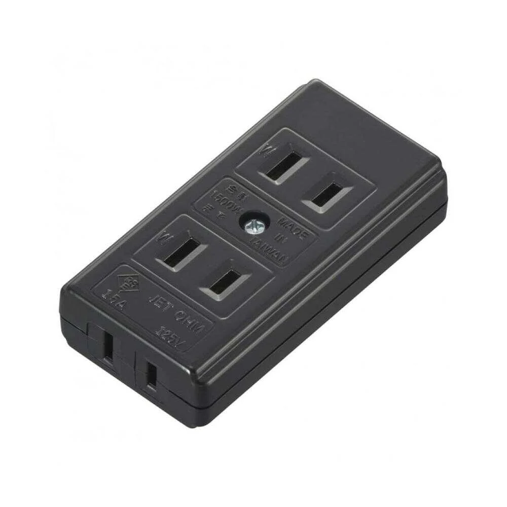 オーム電機 Ｌ型３口テーブルタップ - Image 3