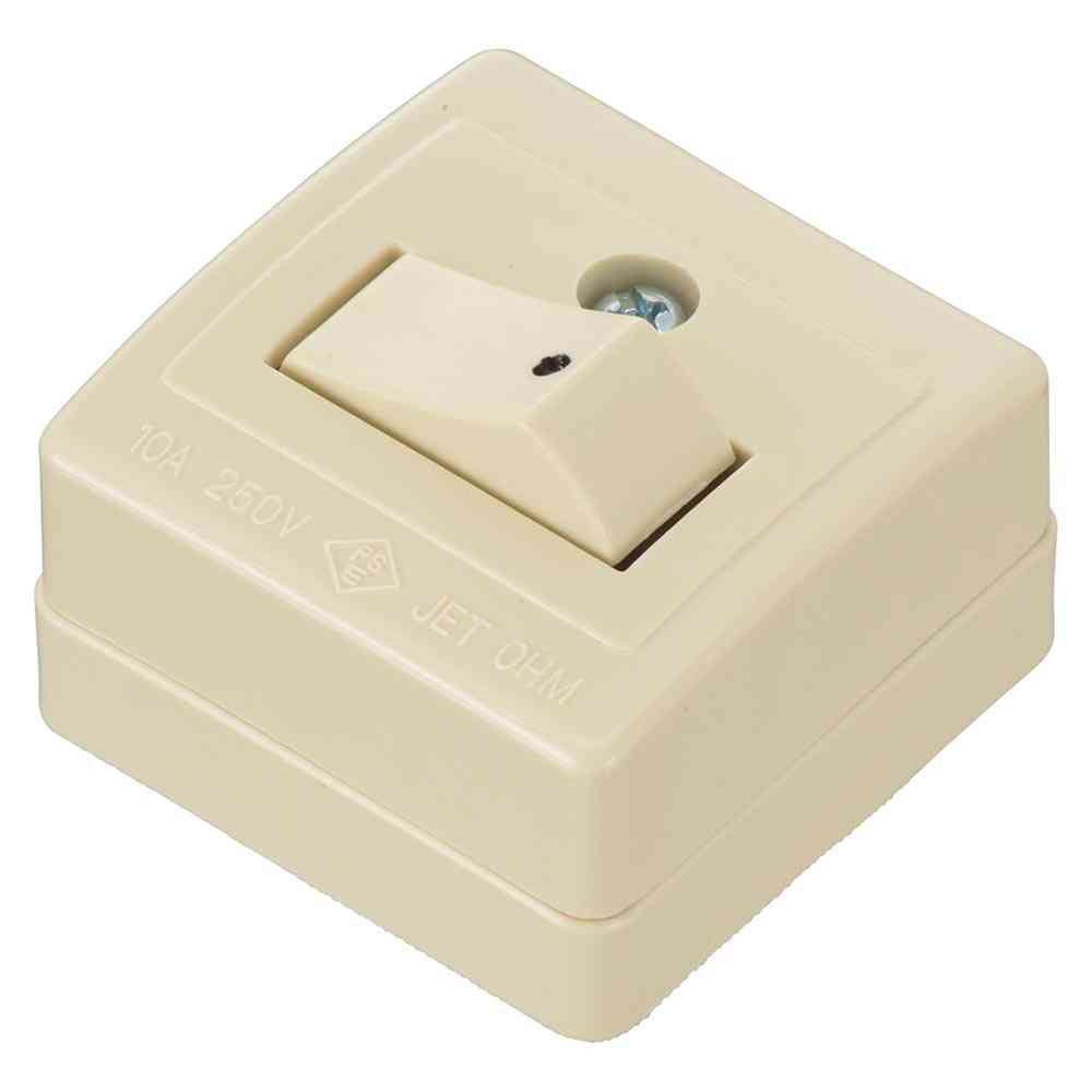 オーム電機 角型タンブラスイッチ片切 06-5390