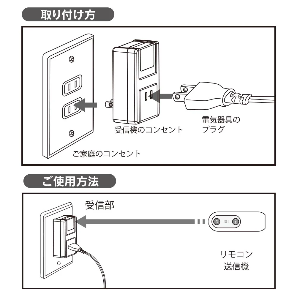 オーム電機 リモコンコンセント 電気器具専用 1個 - Image 3