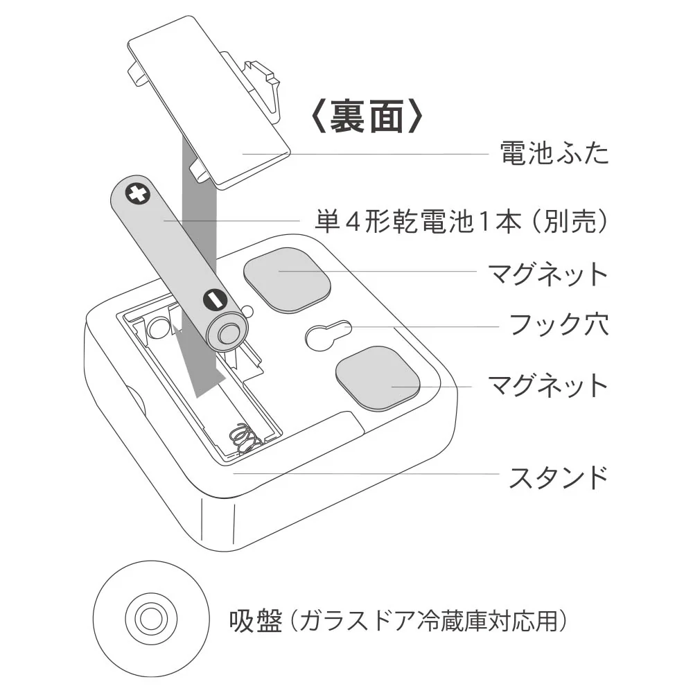オーム電機 時計付き大画面デジタルタイマー - Image 4