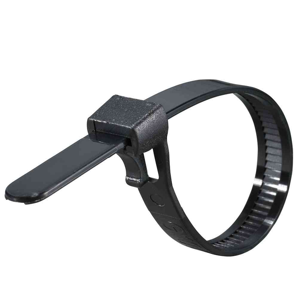 オーム電機 リピートタイ 耐候性 150mm  RPT-150W30BK 30本入 - Image 3