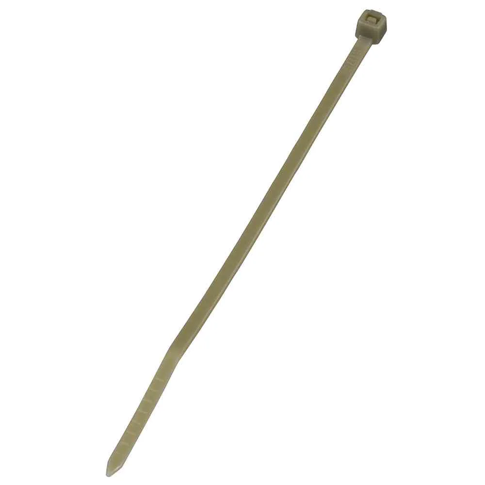 オーム電機 ガーデンカラータイ 耐候性 100mm 緑 09-1276 50本入
