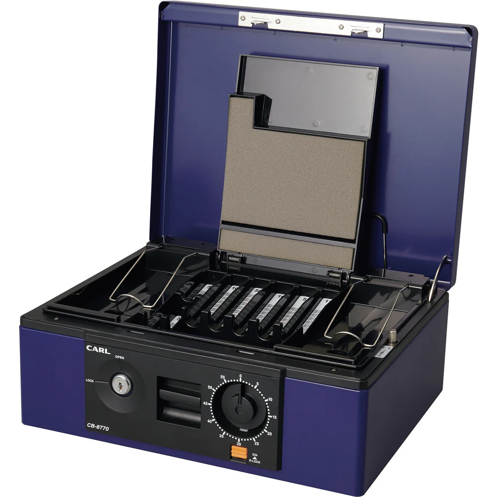 手提げ金庫 キャッシュボックス CB-8770 CB8770 【直送品】 返品・キャンセル・他商品と同時購入は不可