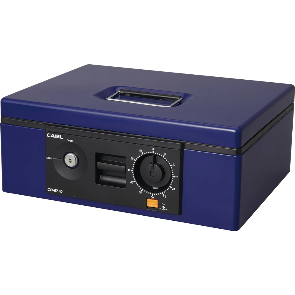 手提げ金庫 キャッシュボックス CB-8770 CB8770 【直送品】 返品・キャンセル・他商品と同時購入は不可 - Image 2