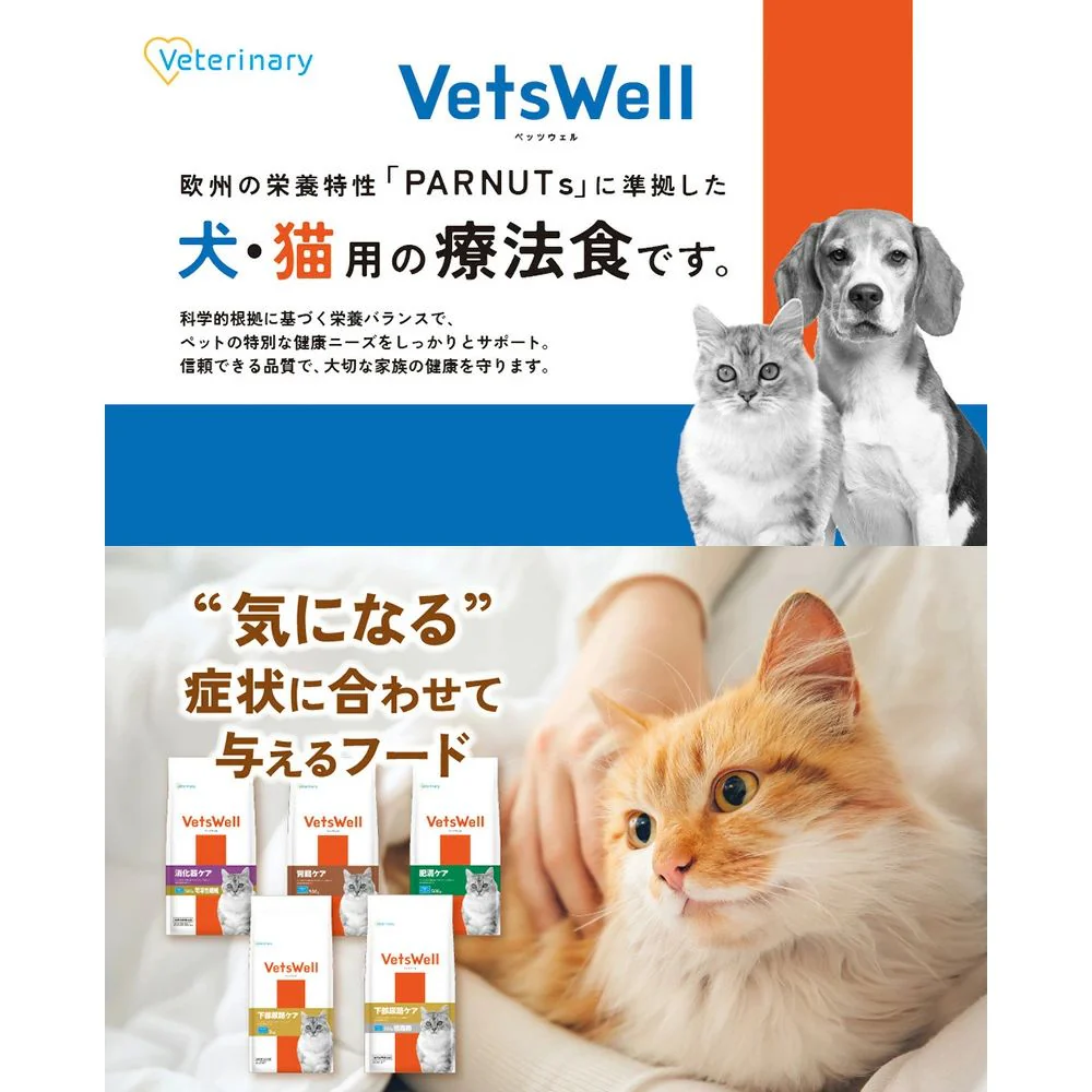 マルカン ベッツウェル 猫用療法食 肥満ケア 2kg - Image 4