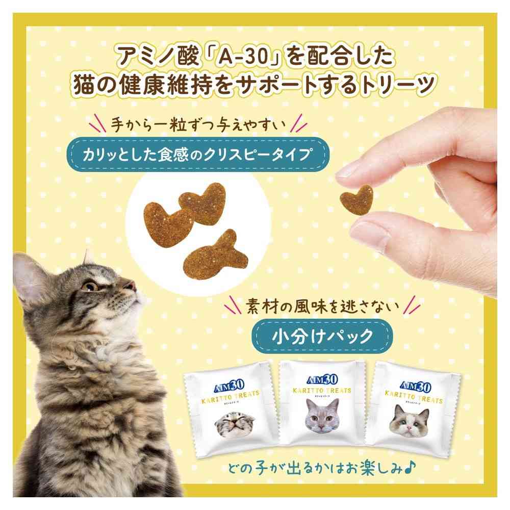 マルカン AIM30 カリッとトリーツ フィッシュ味 80g - Image 5