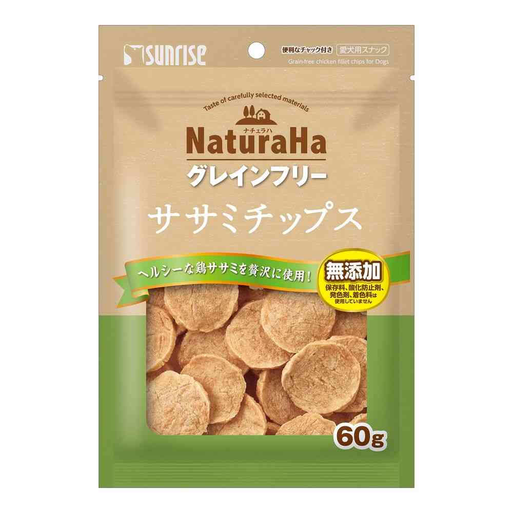 マルカン ナチュラハ グレインフリー ササミチップス 60g