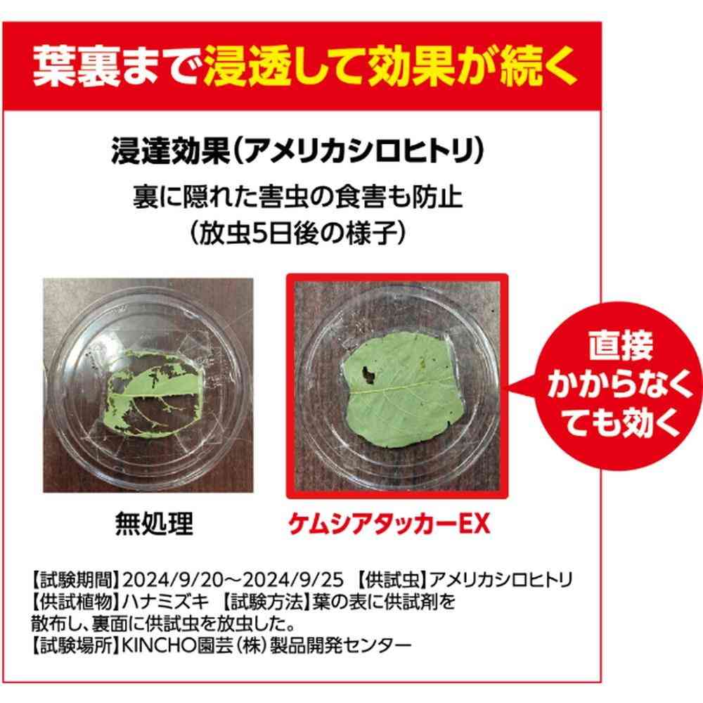 【農薬】キンチョー ケムシアタッカー EX 480ml - Image 5