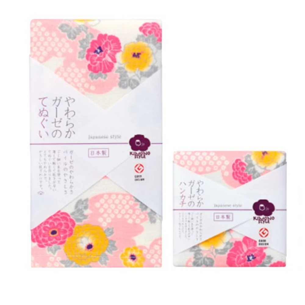 日繊商工 ジャパニーズスタイル 花霞 てぬぐい 1枚 - Image 2