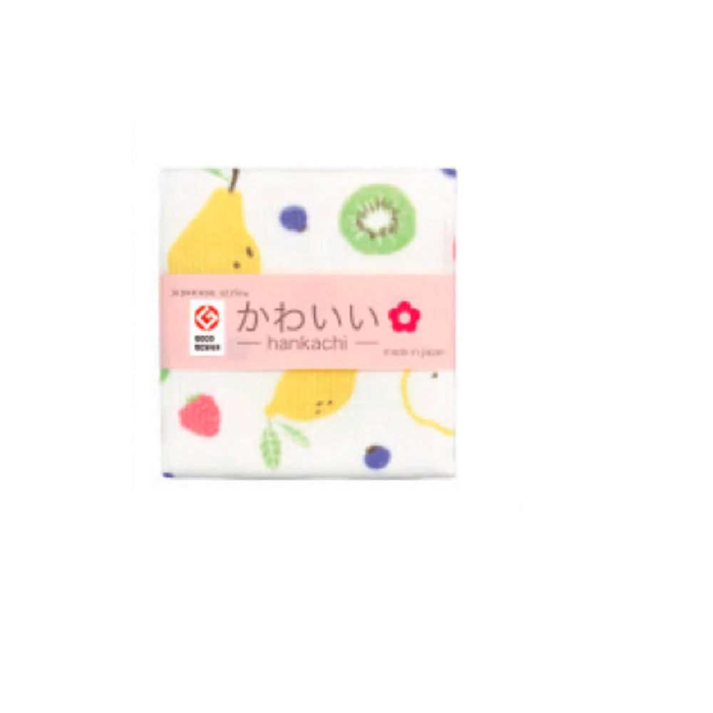 日繊商工 ジャパニーズスタイル フルーツティ ハンカチ 1枚