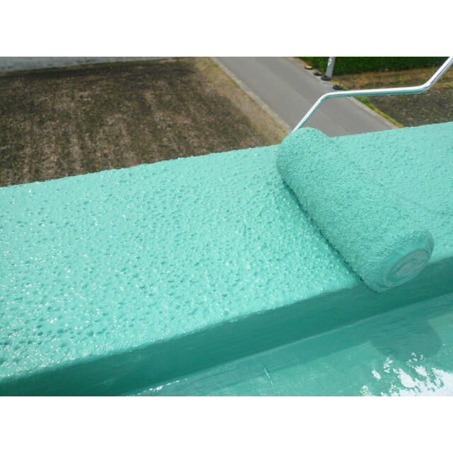 ニッぺ 水性ベランダ・屋上床用防水遮熱塗料 7Kg クールグリーン 【直送品】 返品・キャンセル・他商品と同時購入は不可 - Image 3