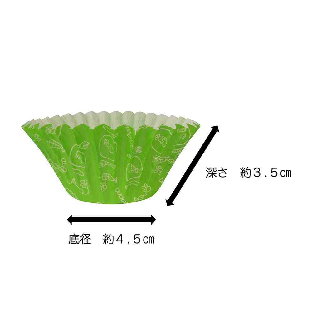 ヒロカ おかずカップ 深型揚物ケース 8号 32枚入り - Image 4