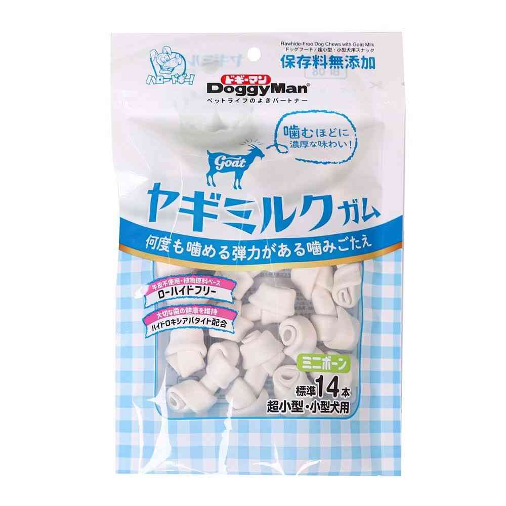 ドギーマン ヤギミルクガム ミニボーン 140g(標準14本) - Image 3