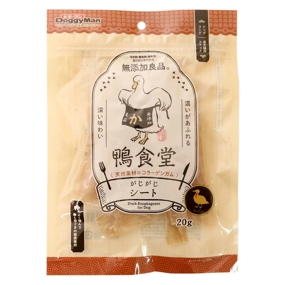 ドギーマン 鴨食堂 がじがじシート 20g