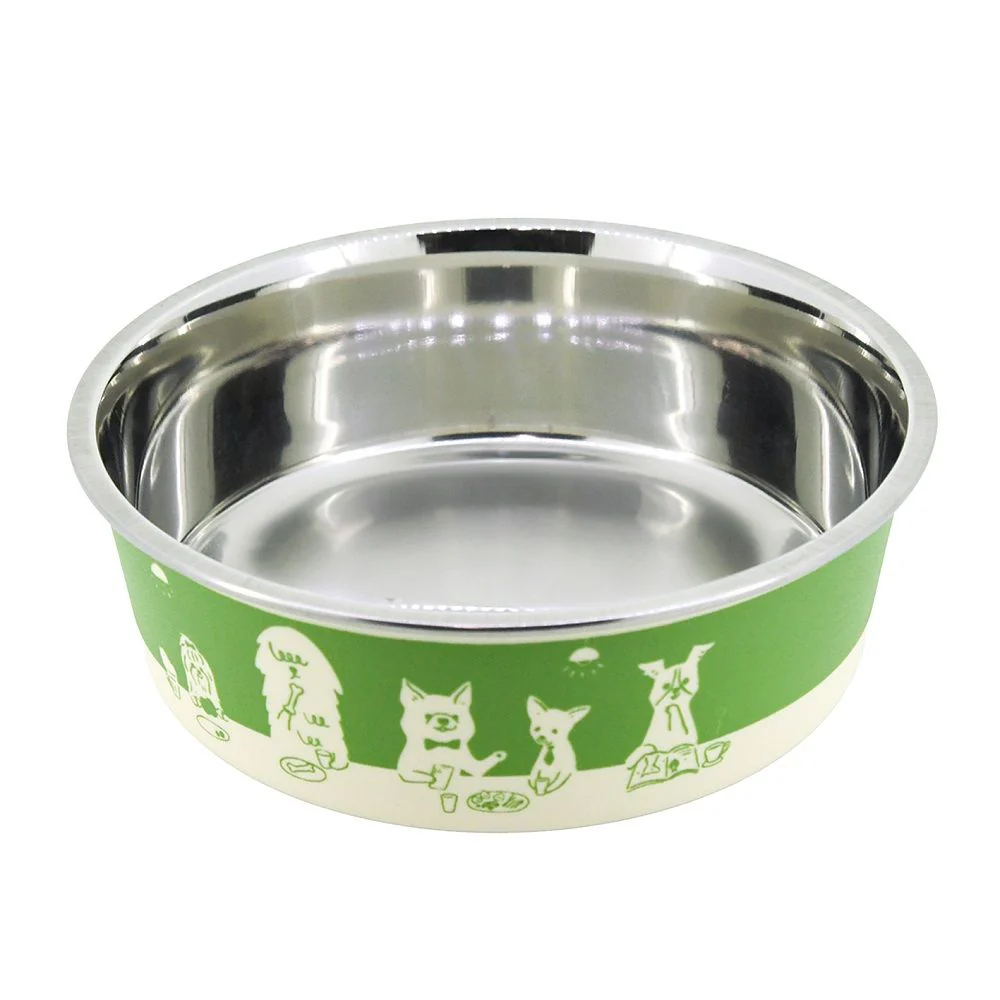 ステンレスの食器 ごはんにゃわん 犬用 SS ビストロ - Image 2